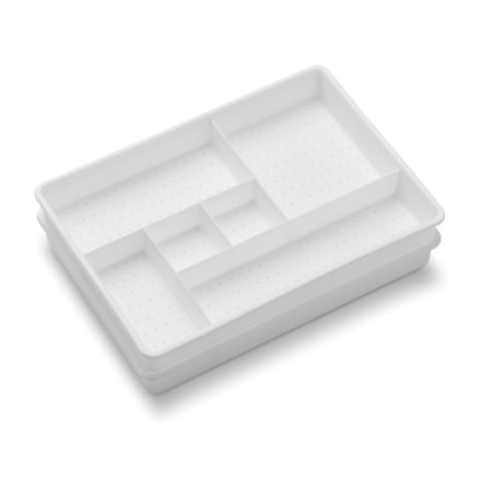 Madesmart Madesmart 2.6 in. H X 7.5 in. W X 10.75 in. D Plastic Drawer Organizer 13111